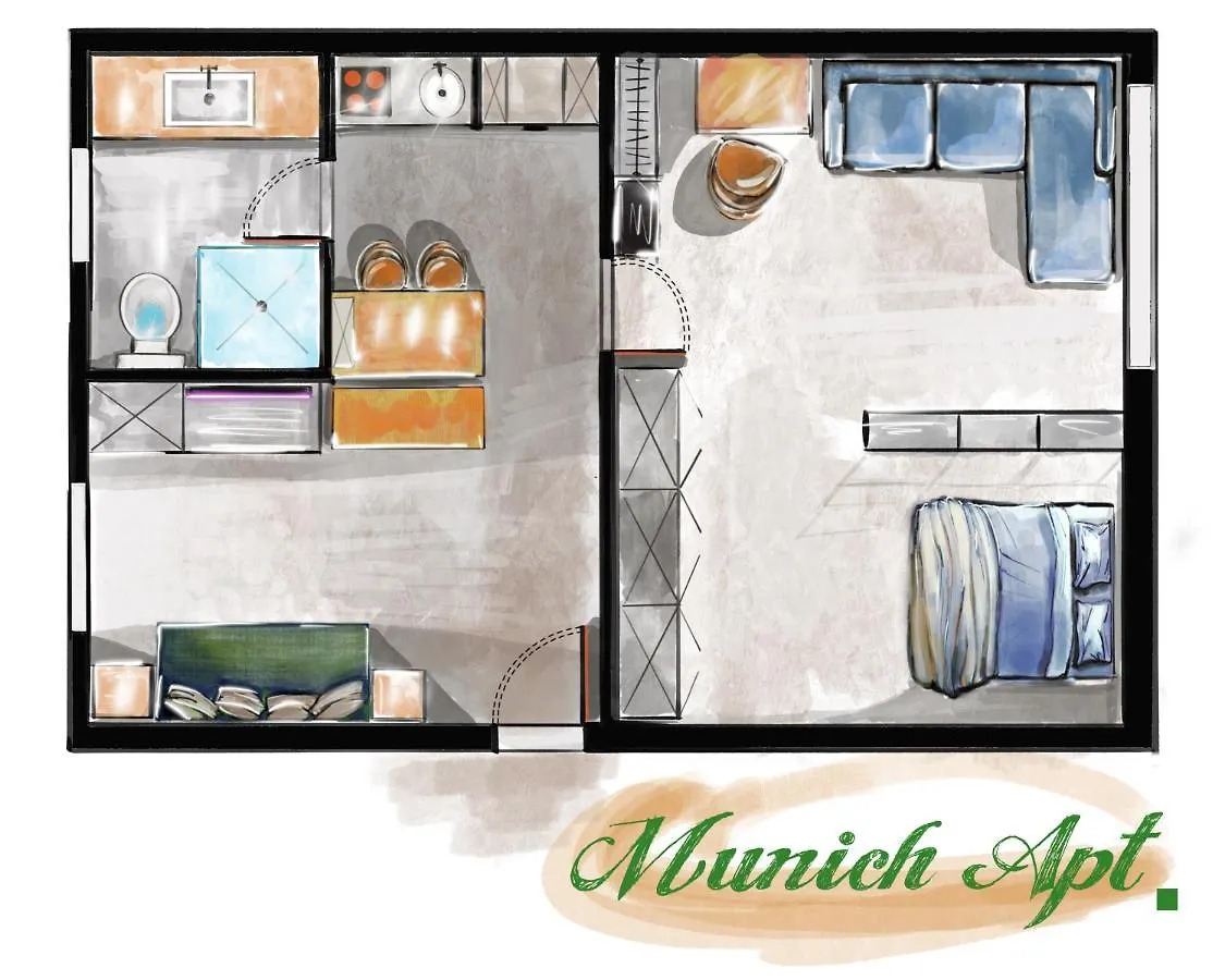 Mozart Apartment Muenchen Germany